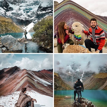 Rainbow Mountain and Humantay Lake